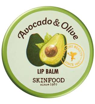SKINFOOD Avocado & Olive  Lippenbalsam 12 g Transparent