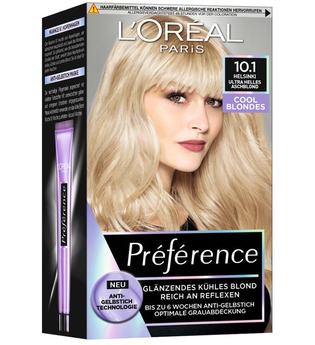L'Oréal Paris Préférence Cool Blondes 10.1 Ultra helles Aschblond (Helsinki) Coloration 1 Stk. Haarfarbe