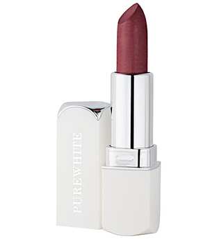 Pure White Cosmetics Purely Inviting Satin Cream Lipstick Lippenstift 3.9 g Deep Plum