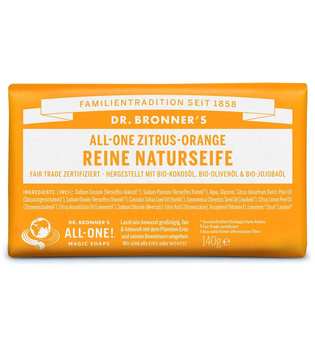 Dr. Bronner's Zitrus-Orange - All-One Reine Naturseife 140g Körperseife 140.0 g