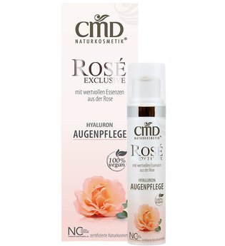 CMD Naturkosmetik Rosé Exclusive - Hyaluron Augenpflege 15ml Augencreme 15.0 ml