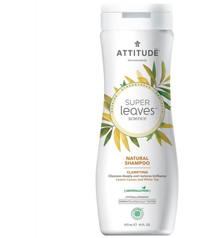 Attitude Super Leaves Science Shampoo - Klärend: Reinigt tief & erneurt Glanz Shampoo 473.0 ml