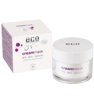 Eco Cosmetics OPC. Q10 & Hyaluron - Crememaske 50ml Anti-Aging Pflege 50.0 ml