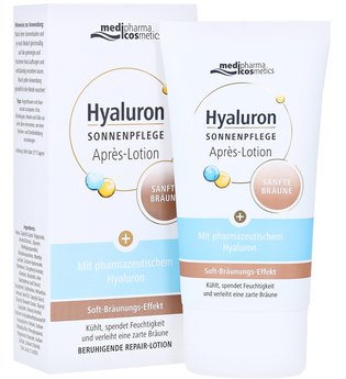 medipharma Cosmetics HYALURON SONNENPFLEGE Apres Lotion sanfte Bräune After Sun Body 0.15 l