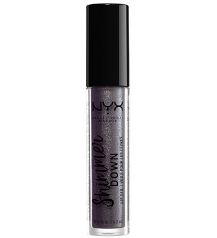 NYX Professional Makeup Shimmer Down Lip Veil 3.4ml What The Punk (Dark Berry with Green Pearl)