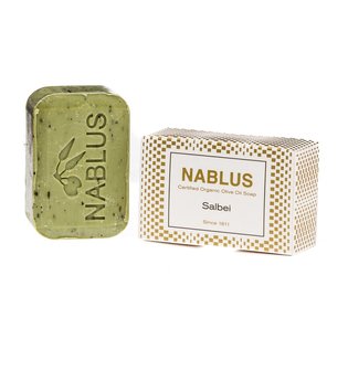 Nablus Soap Olivenseife - Salbei 100g Körperseife 100.0 g