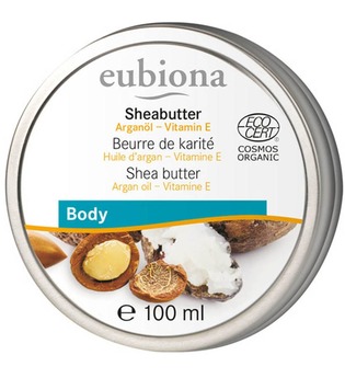Eubiona Sheabutter - Arganöl & Vitamin E 100ml Körperbutter 100.0 ml