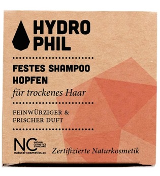 HYDROPHIL Festes Shampoo Hopfen-für trockenes Haar Festes Shampoo 50 g