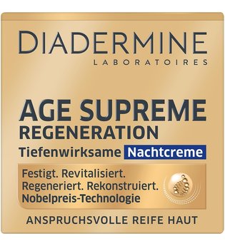 DIADERMINE Age Supreme Regeneration Nachtpflege Anti-Aging Pflege 50.0 ml