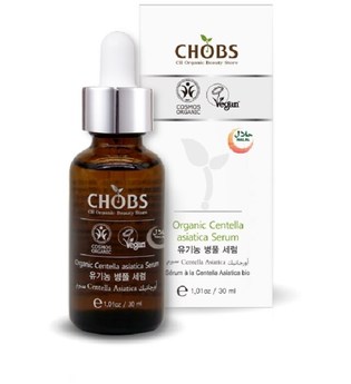 Chobs Organic Centella Asiatica Serum 30 ml - Tages- und Nachtpflege