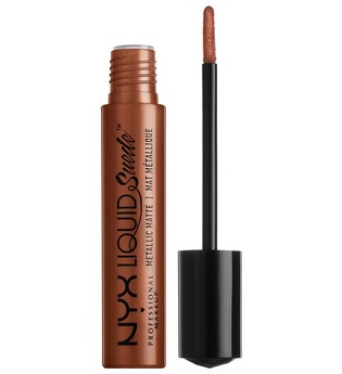 NYX Professional Makeup Liquid Suede Matte Metallic Lipstick (Various Shades) - New Era