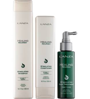 Lanza Haarpflege Healing Nourish Nourish Retail Kit Stimulating Shampoo 300 ml + Stimulating Conditioner 250 ml + Stimulating Hair Treatment 100 ml 1 Stk.