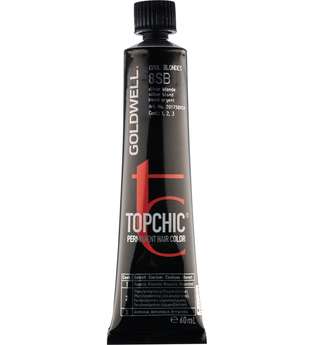 Goldwell Topchic Permanent Hair Color Warm Blondes 8KN Topas, Tube 60 ml