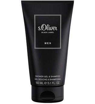 s.Oliver Herrendüfte Black Label Men Shower Gel & Shampoo 150 ml