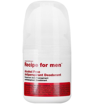 Recipe for men Alcohol Free Antiperspirant Deodorant Deodorant 60.0 ml