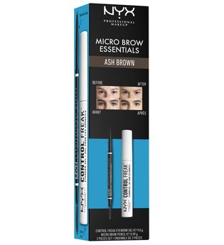 NYX Professional Makeup Micro Brow Pencil Augen Make-up Set 1 Stk Ash Brown