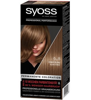 Syoss Permanente Coloration Professionelle Grauabdeckung Dunkelblond Haarfarbe