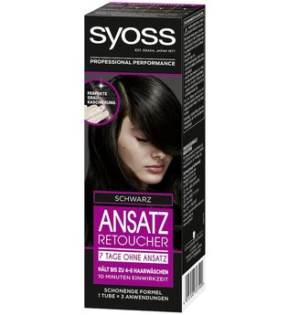 Syoss Ansatz Retoucher 7 Tage ohne Ansatz Schwarz Haarfarbe