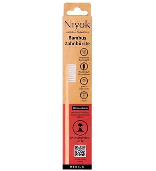 Niyok Bambus Zahnbürste medium - Katastrophenhilfe Zahnbürste 1.0 pieces