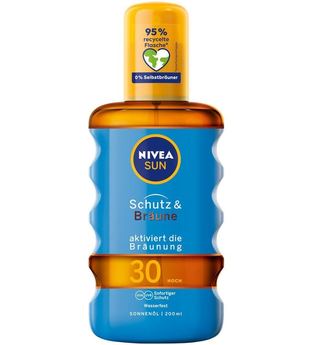 NIVEA NIVEA SUN Sun Schutz & Bräune Öl LSF 30 Sonnencreme 200.0 ml