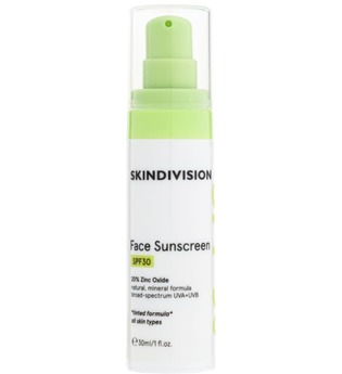 SkinDivision Mineral Face Sunscreen SPF30 Sonnencreme 30.0 ml