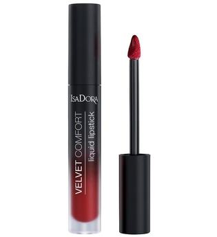 Isadora Velvet Comfort Liquid Lipstick 64 Cranberry Love 4 ml Flüssiger Lippenstift
