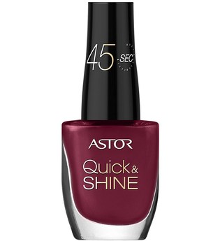 Astor Make-up Nägel Quick & Shine Nail Polish Nr. 539 Scorched Red 8 ml