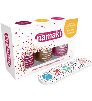 Namaki Nagellack Set - Himbeere. Gold. Fuchsia  1.0 pieces