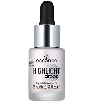 essence - Flüssiger Highlighter - highlight drops liquid illuminator - silver lining 10