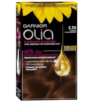 Garnier Olia dauerhafte Haarfarbe 5.35 Warmes Schokobraun Coloration 1 Stk.