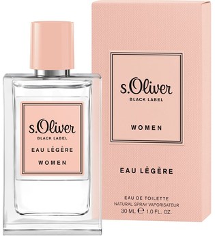 s.Oliver Black Label Women Eau Légère Eau de Toilette (EdT) 30 ml Parfüm