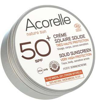 Acorelle nature sun - LSF50+ Feste Sonnencreme Sonnencreme 30.0 g