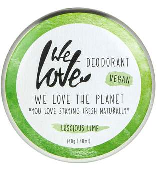 We love the planet Luscious Lime Deodorant Creme Deodorant 48.0 g