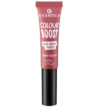 Essence Lippen Lippenstift & Lipgloss Colour Boost Mad About Matte Liquid Lipstick Nr. 05 Dangerously Yours 8 ml