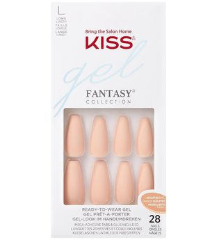 KISS Gerformte Gel-Fantasy-Nägel (verschiedene Farbtöne) - Farbton: #e9cdb7||Für die Sache