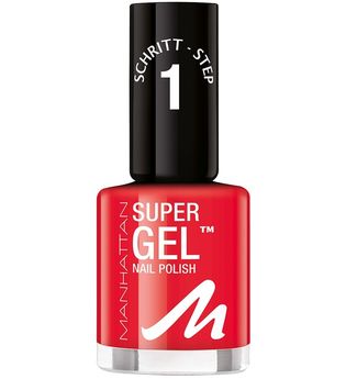 Manhattan Make-up Nägel Super Gel Nail Polish Nr. 625 Devious Red 12 ml