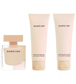 Narciso Rodriguez Narciso Eau de Parfum Spray Poudrée 50 ml + Scented Shower Gel 75 ml + Scented Body Lotion 75 ml 1 Stk. Duftset 1.0 st