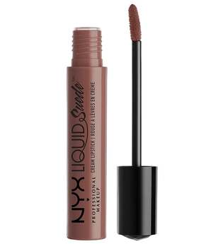 NYX Professional Makeup Liquid Suede Cream Lipstick (Various Shades) - Brooklyn Thorn