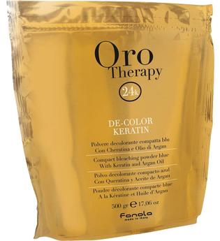 Fanola Haarpflege Oro Puro Therapy Oro Therapy De-Color Keratin Blondierpulver 500 g