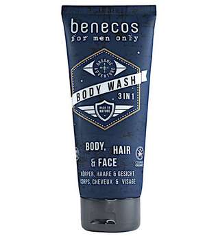 benecos for men only - 3in1 Body Wash Duschgel 200.0 ml