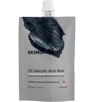 SkinDivision 2 % Salicylic Acid Mask Aktivkohle Maske 100.0 ml