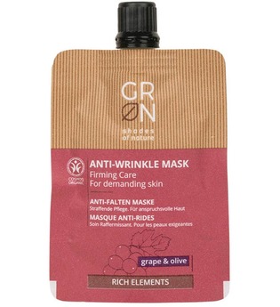 Groen Rich Cream Mask - Grape & Olive 40ml Anti-Aging Pflege 40.0 ml
