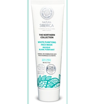 Natura Siberica Produkte White purifying face mask 80ml Reinigungsmaske 80.0 ml