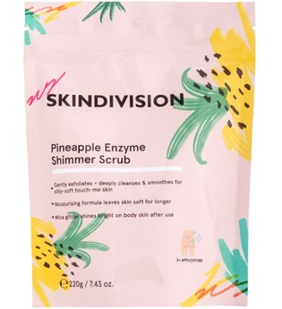 SkinDivision Ananas Enzym Schimmer Scrub Körperpeeling 220.0 g