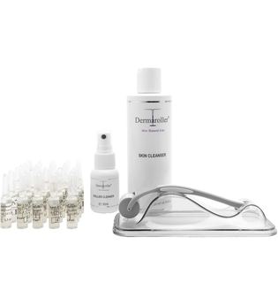 Dermaroller Konzept für große Poren HC902+Roller Cleaner Skin CleanserHyaluronampullen