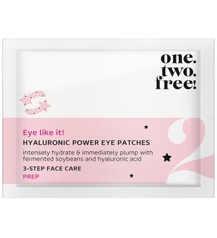 one.two.free! Step 2: Vorbereitung Hyaluronic Power Eye Patches Augenpatches 1.0 pieces
