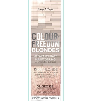 Colour Freedom Haare Haarfarbe Blondes Non-Permanent Hair Toner Rose Blond 150 ml