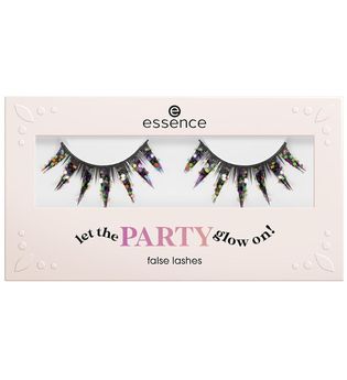 essence let the PARTY glow on! False Lashes 01 Wimpern 2 Stk