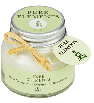Pure Elements grüne Serie Chi Nacht Energie mit Mangobutter Nachtcreme  50 ml