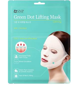 SNP - Gesichtsmaske - Green Dot Lifting Mask